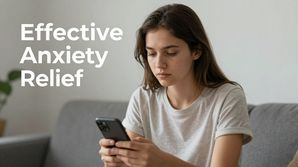 Effective Anxiety Relief: No Medication Needed