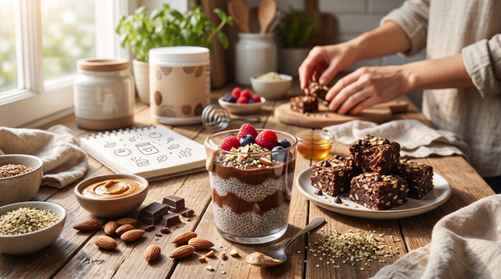High-Protein Desserts & Functional Snacking
