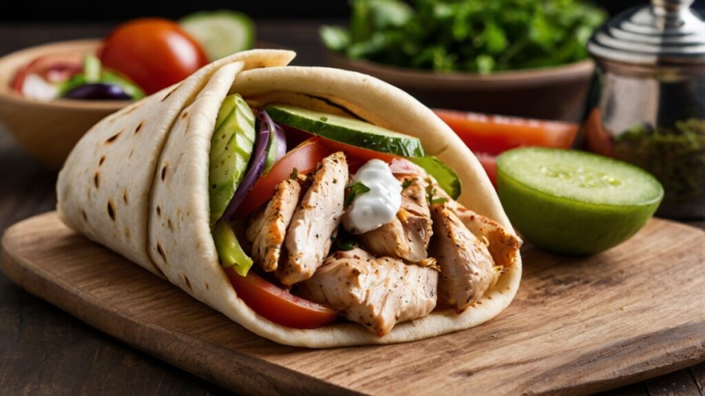 Mediterranean Chicken Gyro Recipe